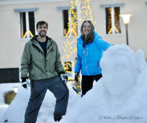 Vlada-Jean-snöskulptur snow sculpture